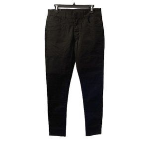 Fashion Classic Ladies Straight Leg Black Jeans Size 12